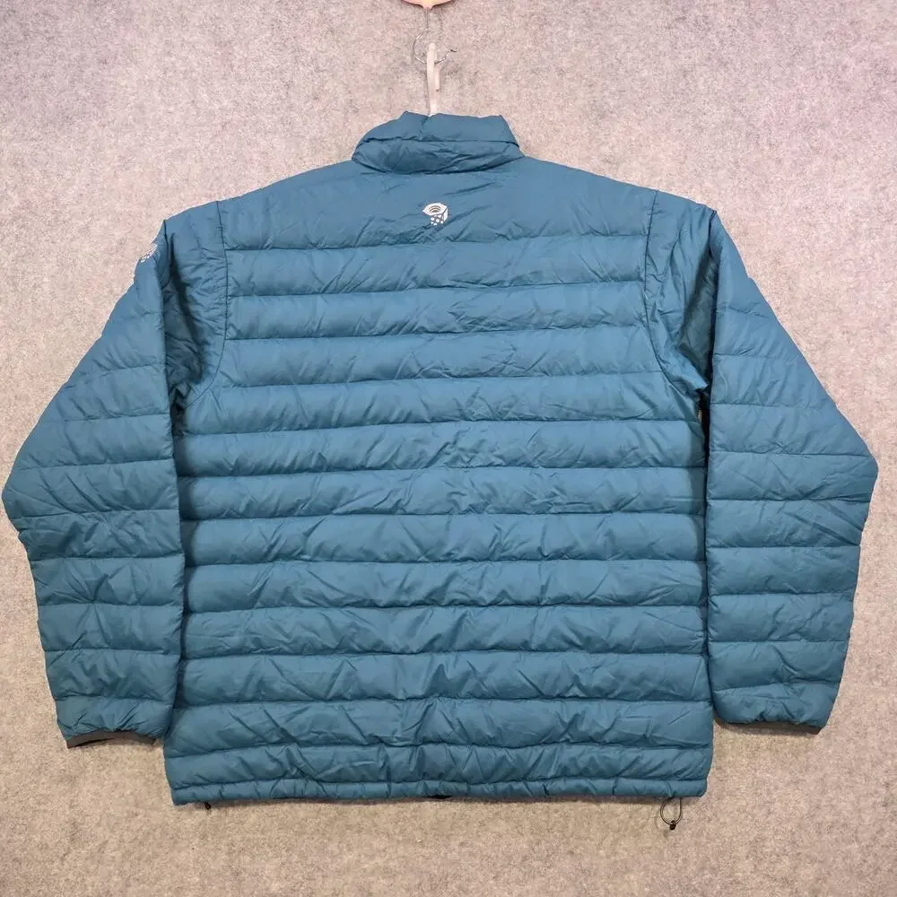 Mountain Hardwear‎ Ghost Whisperer Jacket Mens XL Down Puffer Full Zip Insulated
